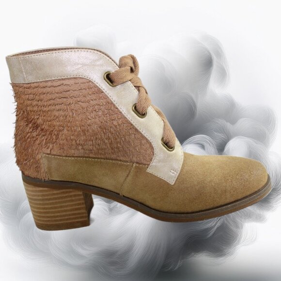 Antelope N52 Caroline Stone Lace Up Summer Ankle Bootie Size 36 (US 5-5.5) - Picture 2 of 10